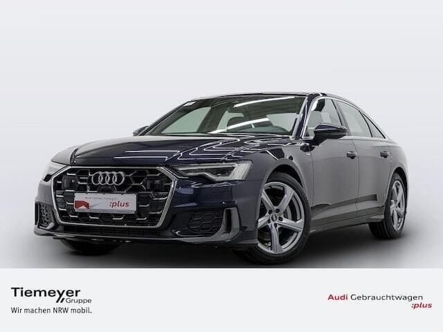 Firmamentblau metallic Gebraucht 2024 Audi A6 S-Line Limousine | 51.850 € (Teuer) - Bild 1/4