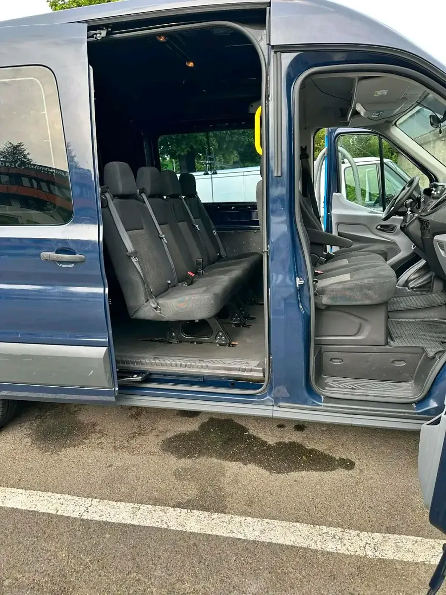Gebraucht Ford Transit 101 PS (74 kW) 2015 Blau Van / Kleinbus