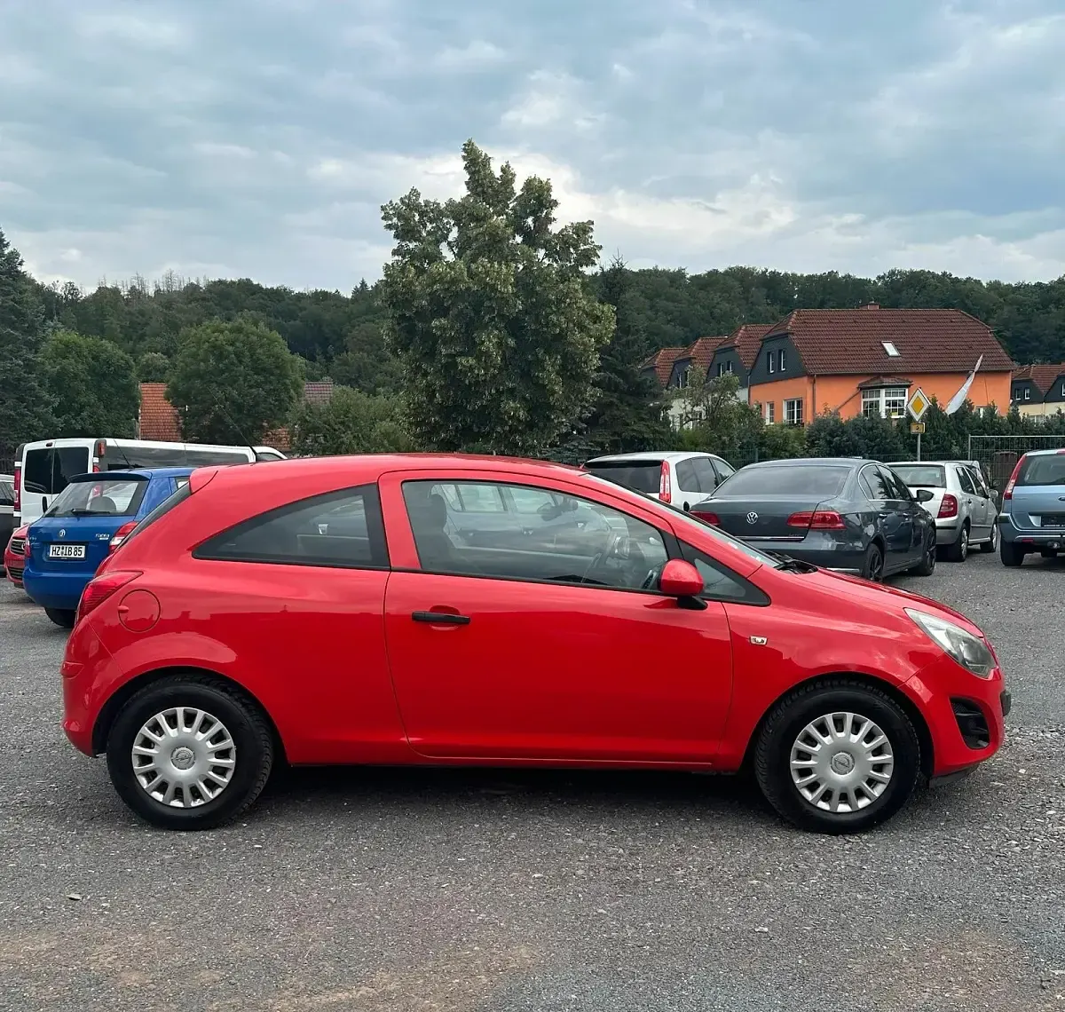 Gebraucht Opel Corsa Selection 69 PS (50 kW) 2014 Rot Kleinwagen