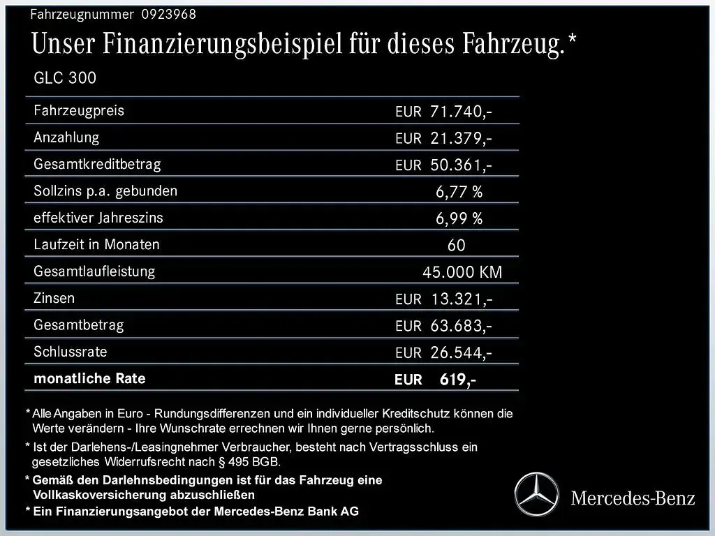 Gebraucht Mercedes GLC300 AMG 258 PS (189 kW) 2025 Manufaktur alpingrau uni SUV