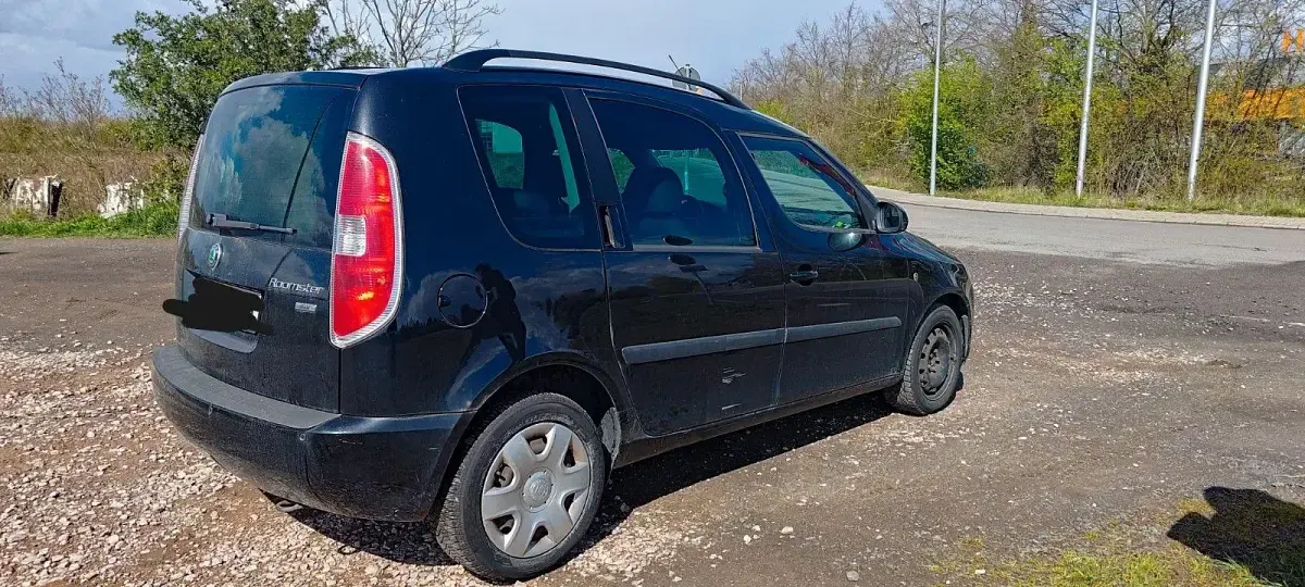 Gebraucht Skoda Roomster Comfort 105 PS (77 kW) 2009 Schwarz Van / Kleinbus