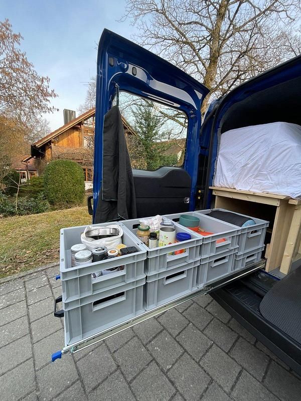 Gebraucht Fiat Doblò 95 PS (69 kW) 2017 Blau Van / Kleinbus