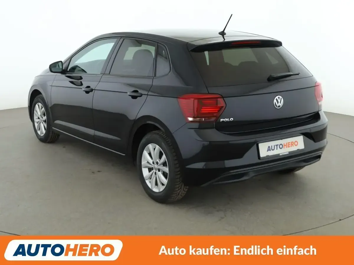 Gebraucht VW Polo Highline 95 PS (69 kW) 2019 Schwarz Kleinwagen