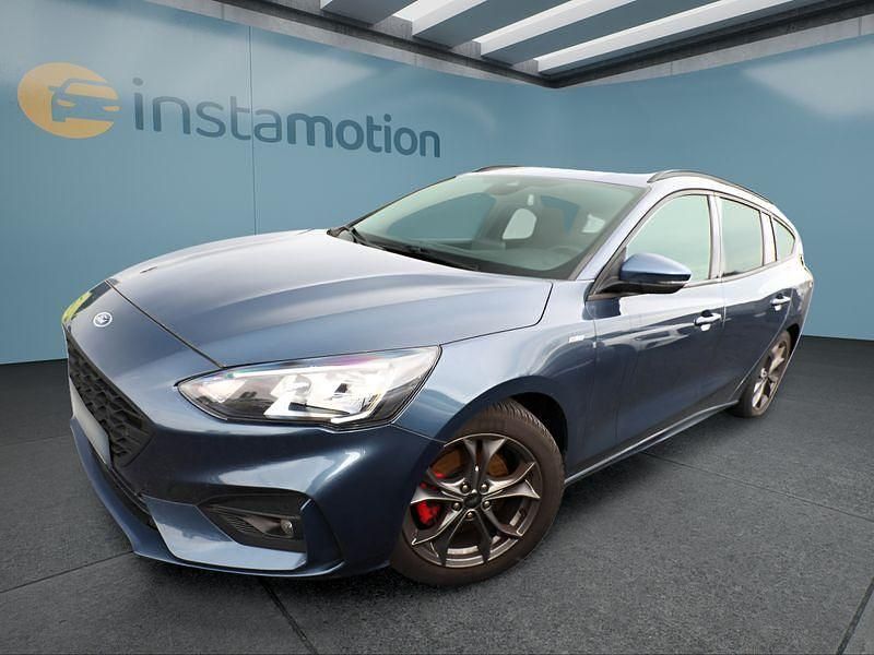 Gebraucht Ford Focus ST-Line 155 PS (114 kW) 2021 Blau Kombi