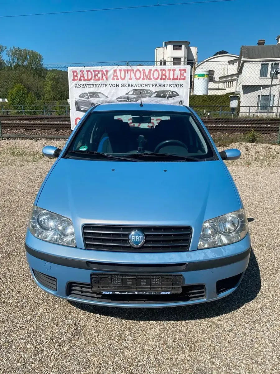 Gebraucht Fiat Punto 2005 Blau Kleinwagen
