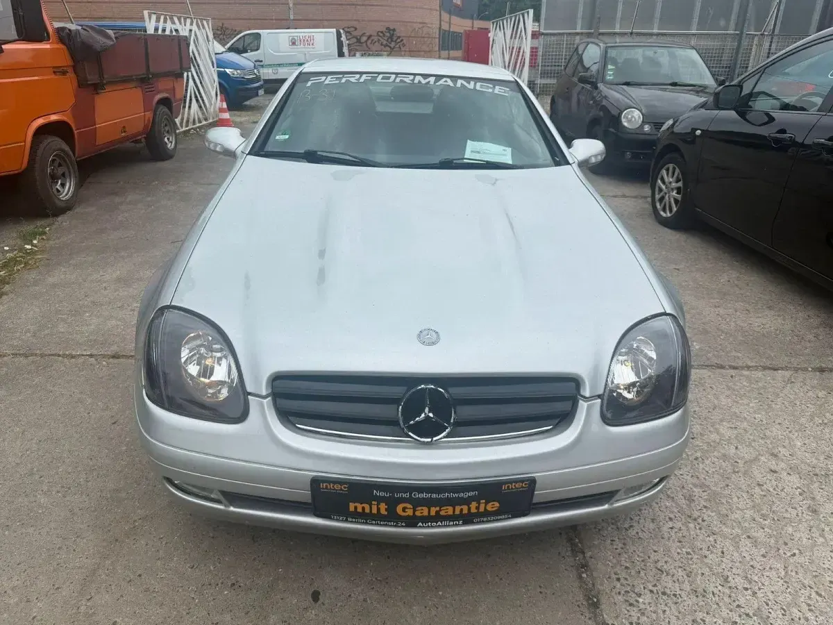 Gebraucht Mercedes SLK200 163 PS (119 kW) 2000 Silber Cabrio