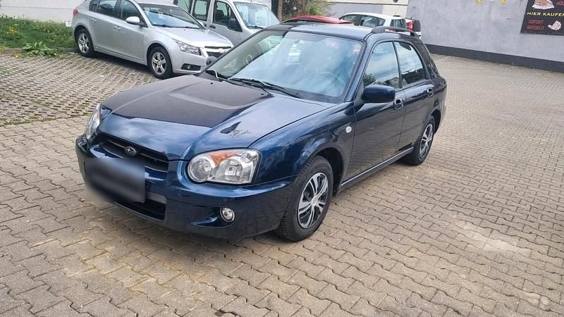 Gebraucht Subaru Impreza 96 PS (70 kW) 2005 Blau Kombi