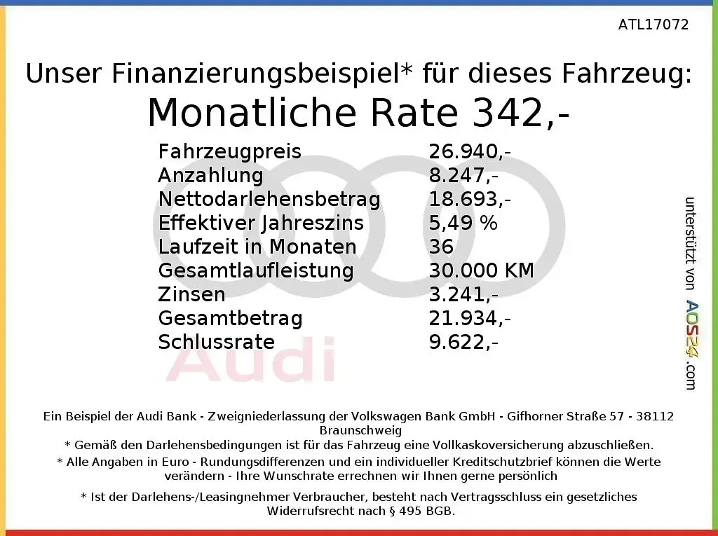 Gebraucht Audi Q3 Advanced Plus 150 PS (110 kW) 2022 Florettsilber metallic (metallic) SUV