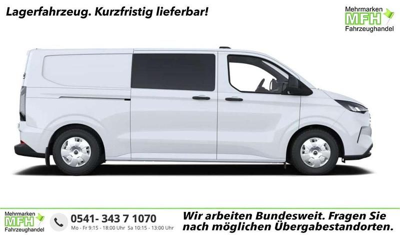 Frozen white Neu 2025 Ford Transit Custom Trend Van / Kleinbus | 37.163 € (Fairer Preis) - Bild 1/3