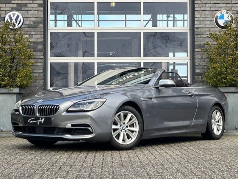 Grau Gebraucht 2017 BMW 640 Cabriolet Executive Cabrio | 33.592 € - Bild 1/4