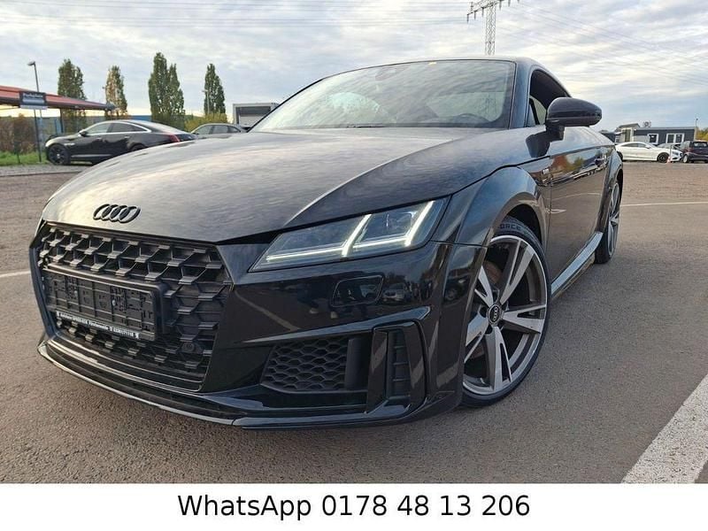 Schwarz Gebraucht 2021 Audi TT S-line plus | 24.999 € - Bild 1/4