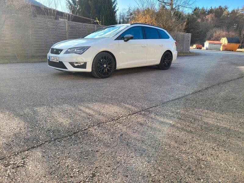 Weiß Gebraucht 2014 Seat Leon FR Kombi | 8.200 € (Guter Preis) - Bild 1/4