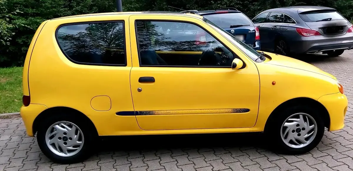 Gebraucht Fiat Seicento 55 PS (40 kW) 2000 Gelb Kleinwagen