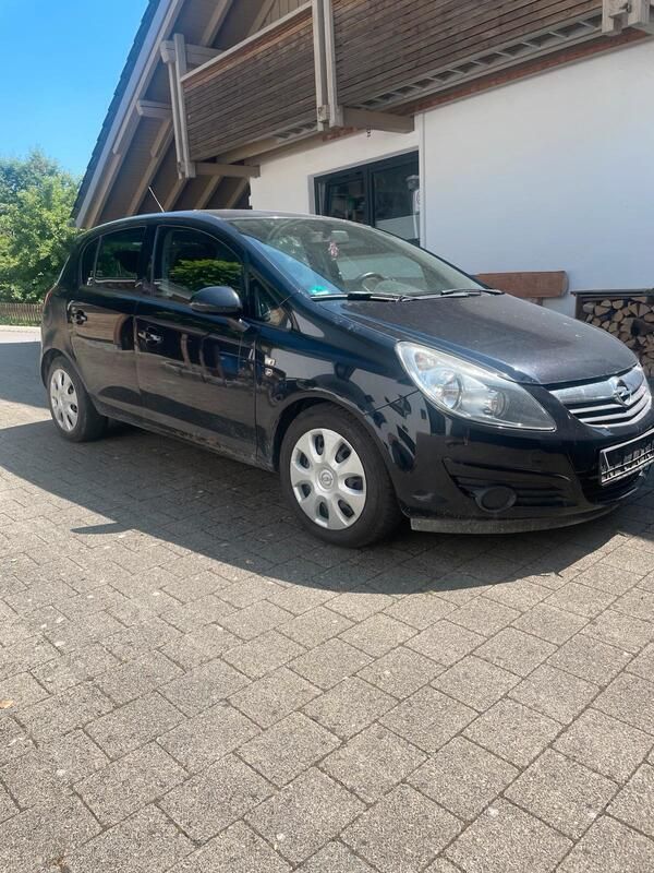 Schwarz Gebraucht 2010 Opel Corsa Kleinwagen | 1.200 € (Superpreis) - Bild 1/4
