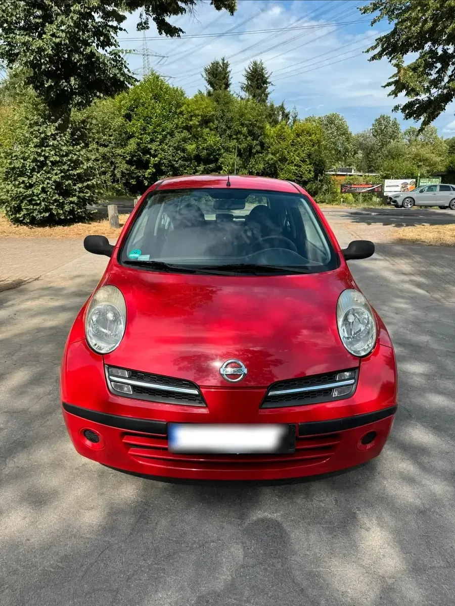 Gebraucht Nissan Micra 65 PS (47 kW) 2006 Rot Kleinwagen