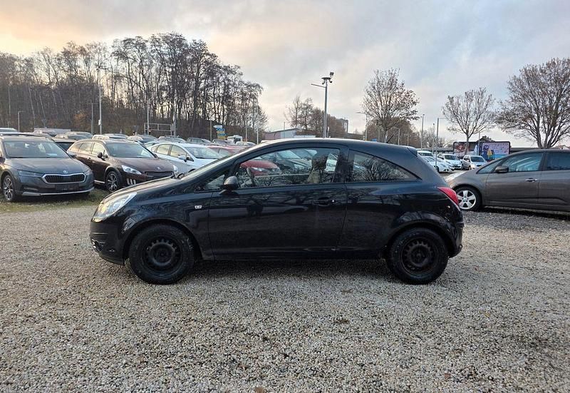 Gebraucht Opel Corsa Edition 80 PS (58 kW) 2008 Schwarz Kleinwagen