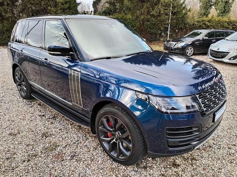 Gebraucht Land Rover Range Rover Autobiography 566 PS (416 kW) 2019 Svo premium palette blue SUV