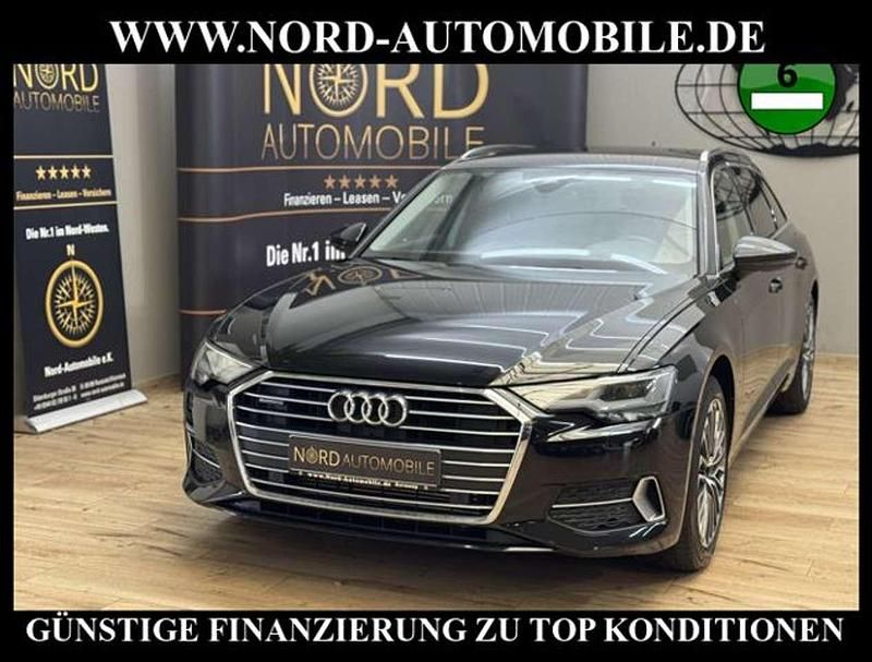Mythosschwarz metall (metallic) Gebraucht 2021 Audi A6 Sport Kombi | 34.700 € (Fairer Preis) - Bild 1/3