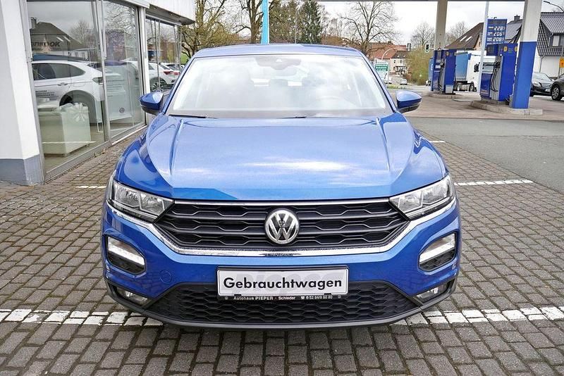 Gebraucht VW T-Roc 116 PS (85 kW) 2018 Blau SUV