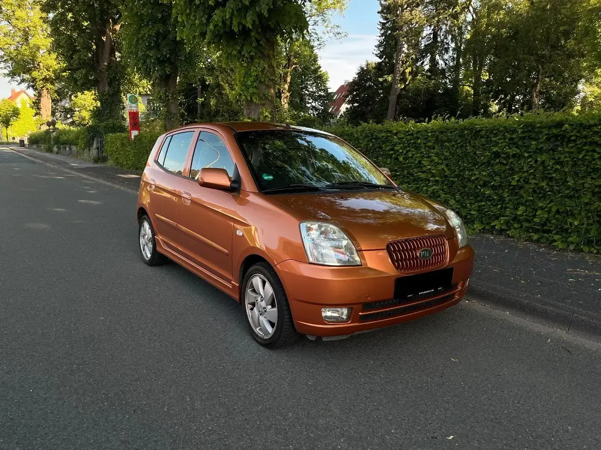 Occasion Kia Picanto 65 ch (47 kW) 2004 Orange Citadine