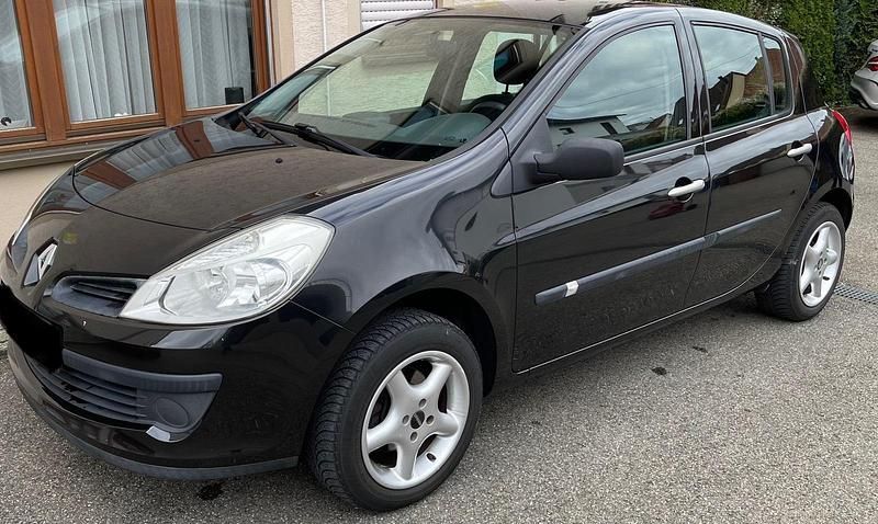 Schwarz Gebraucht 2008 Renault Clio III Limousine | 4.000 € - Bild 1/4