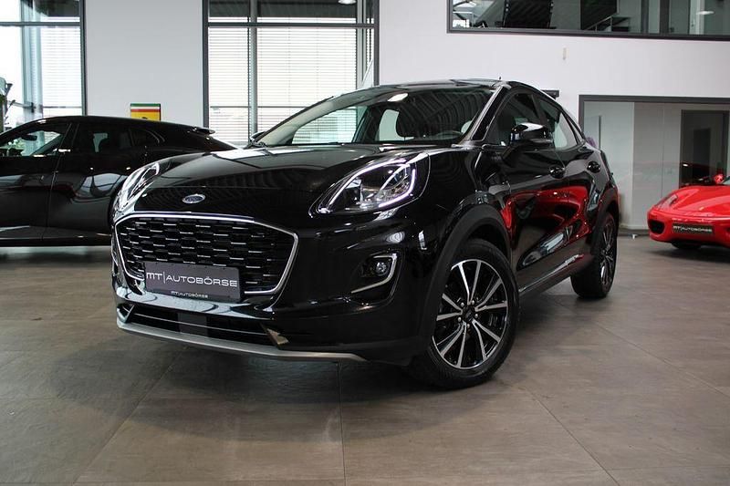 Gebraucht Ford Puma Titanium 125 PS (91 kW) 2022 Obsidianschwarz metallic SUV