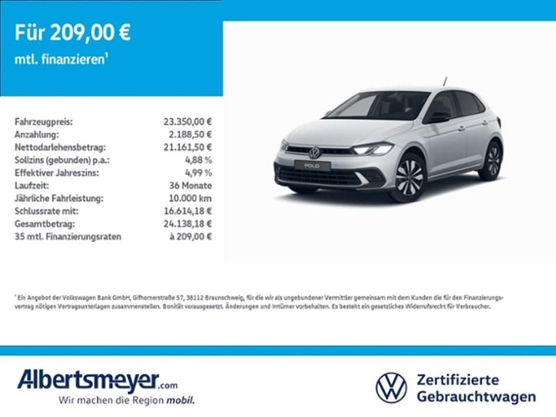 Gebraucht VW Polo Goal 95 PS (69 kW) 2025 Silber Kleinwagen