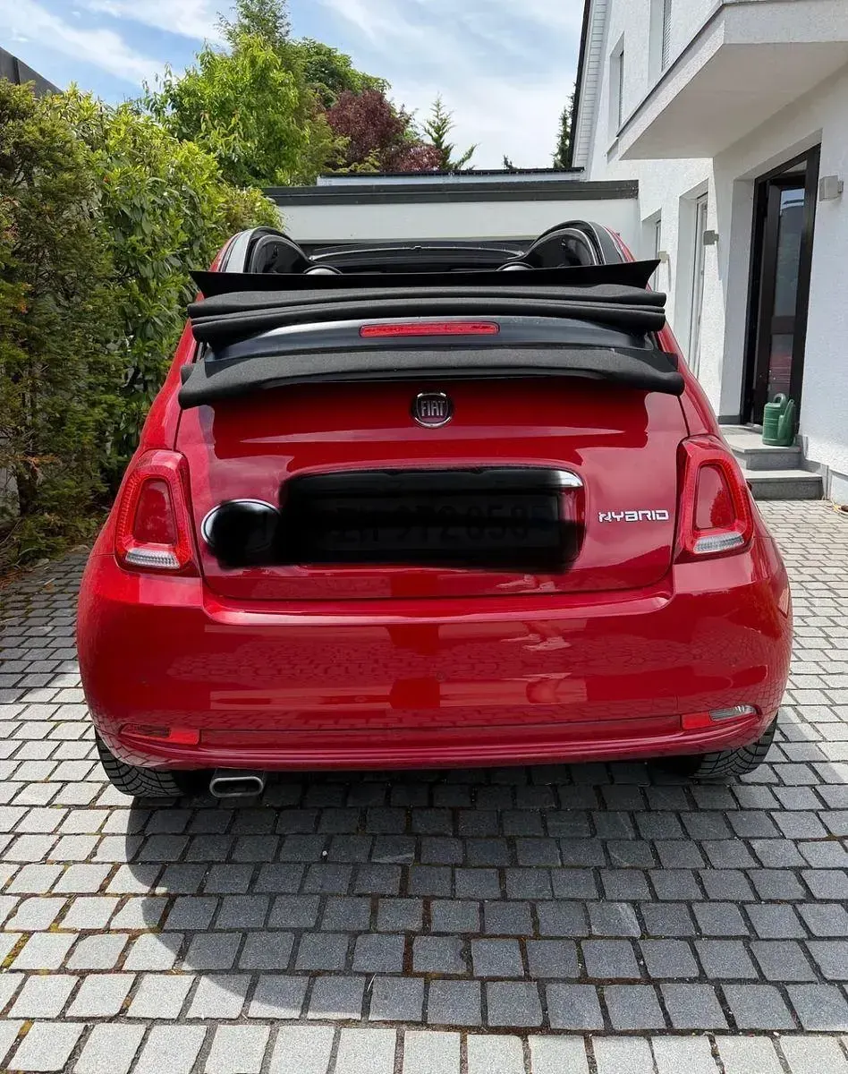 Gebraucht Fiat 500C 69 PS (50 kW) 2020 Rot Cabrio