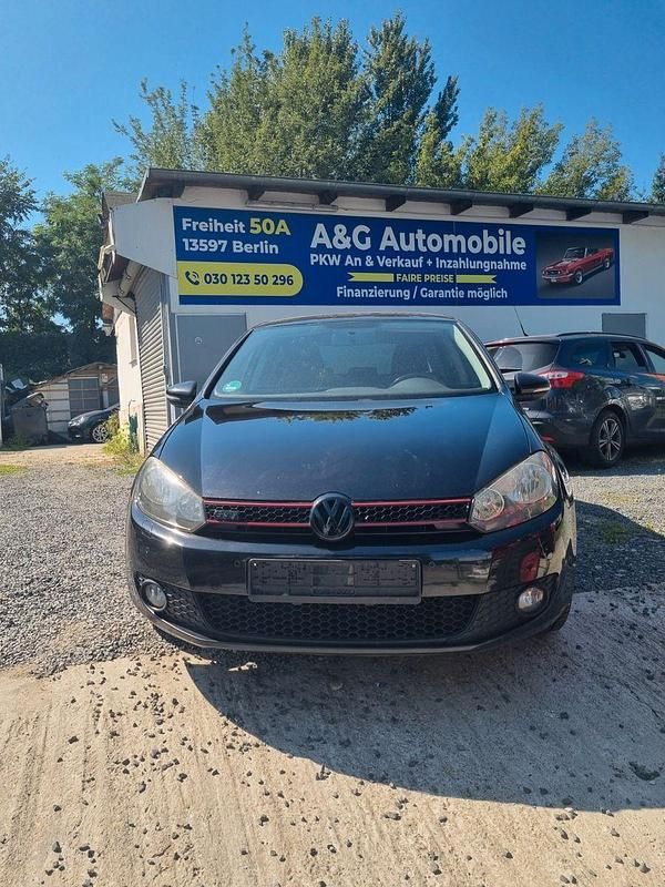 Schwarz Gebraucht 2009 VW Golf VI Highline Kleinwagen | 4.950 € (Fairer Preis) - Bild 1/4