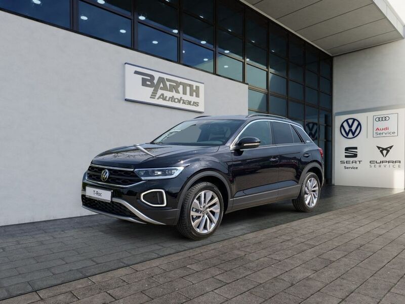 Schwarz Gebraucht 2024 VW T-Roc Goal SUV | 36.499 € (Etwas zu teuer) - Bild 1/4