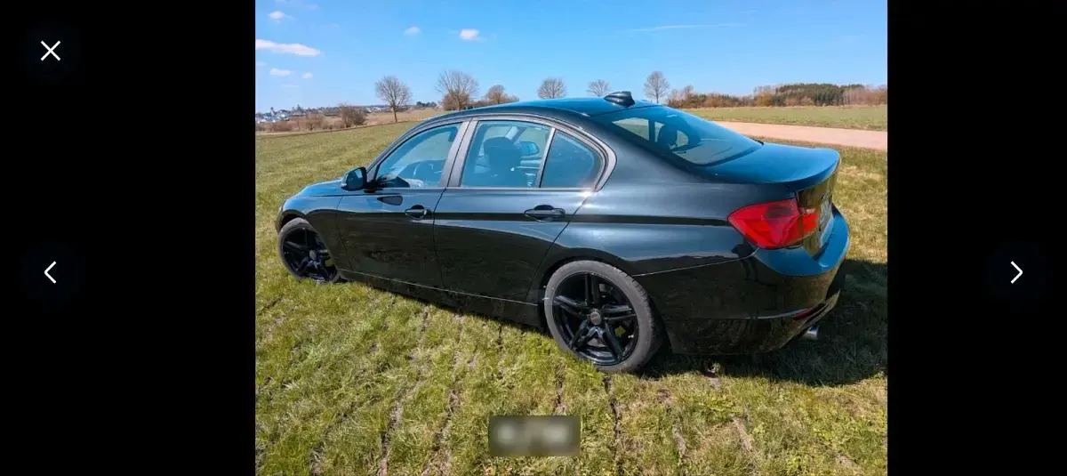 Gebraucht BMW 318 143 PS (105 kW) 2014 Schwarz Limousine