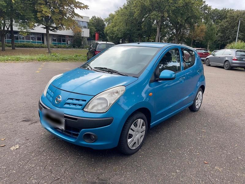 Blau Gebraucht 2009 Nissan Pixo Kleinwagen | 1.499 € (Teuer) - Bild 1/4