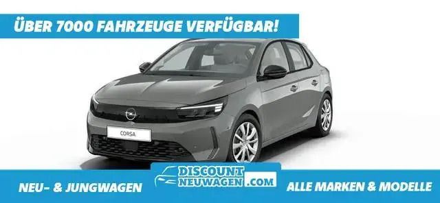 Grafik grau Gebraucht 2024 Opel Corsa Edition Kleinwagen | 19.190 € (Fairer Preis) - Bild 1/4