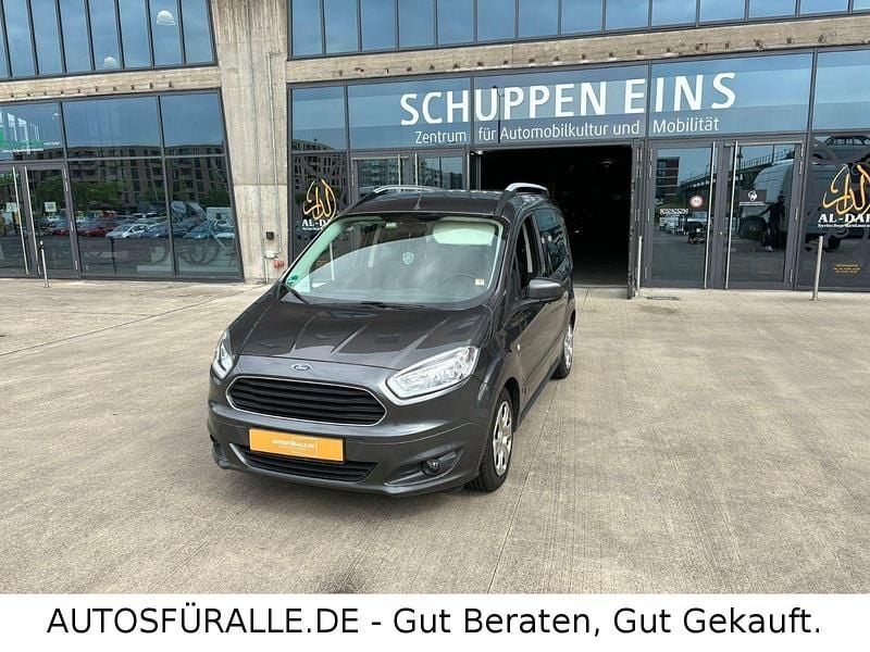 Grau Gebraucht 2016 Ford Tourneo Courier Van / Kleinbus | 7.499 € (Guter Preis) - Bild 1/3