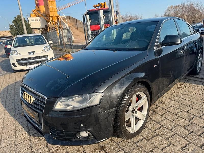Gebraucht Audi A4 S-Line 2008 Schwarz Limousine