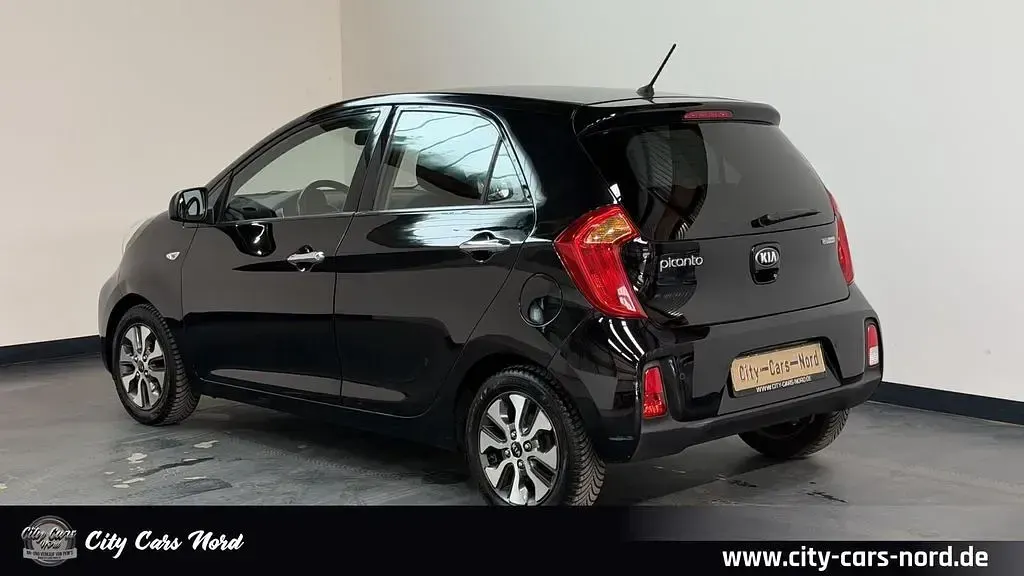 Gebraucht Kia Picanto Spirit 86 PS (63 kW) 2017 Schwarz Kleinwagen