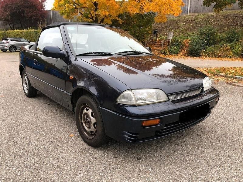 Blau Gebraucht 1993 Suzuki Swift Cabrio | 1.999 € - Bild 1/4