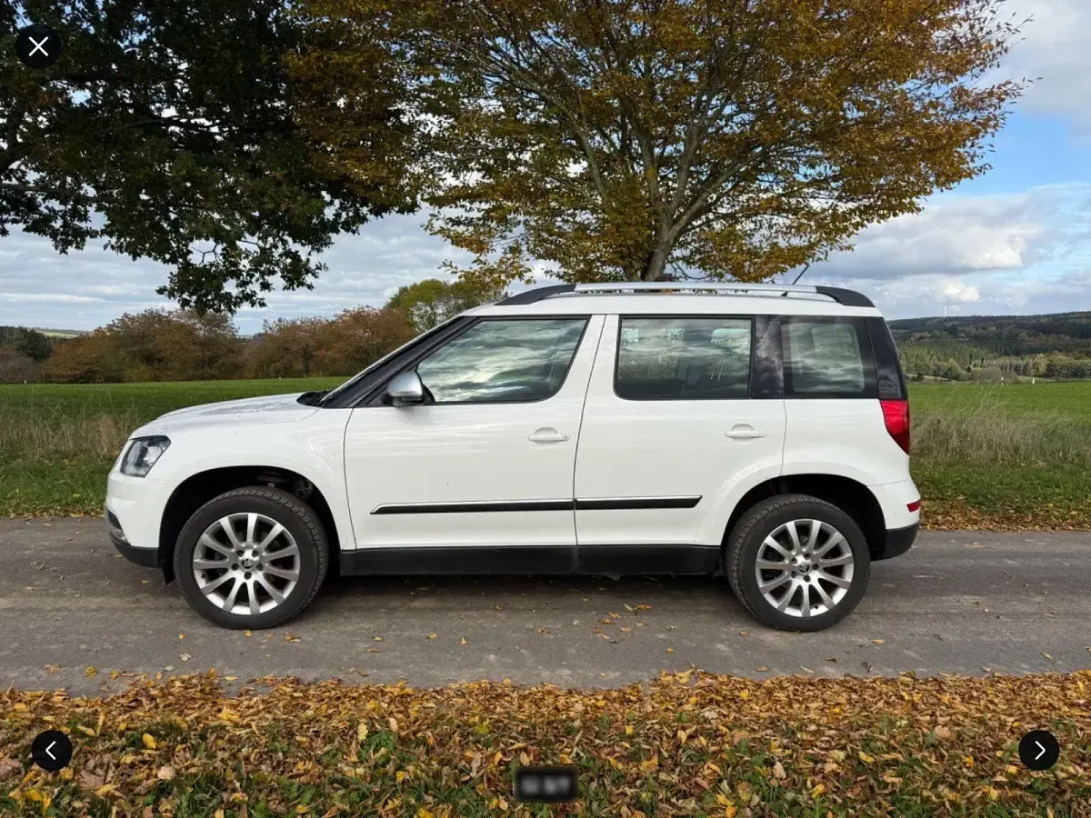 Gebraucht Skoda Yeti Ambition 110 PS (80 kW) 2015 Weiß SUV