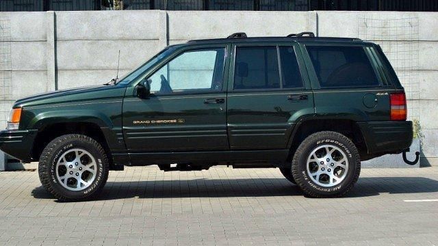 Gebraucht Jeep Grand Cherokee 212 PS (155 kW) 1997 Grün metallic SUV