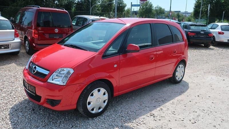 Rot Gebraucht 2010 Opel Meriva Edition Van / Kleinbus | 2.390 € - Bild 1/4