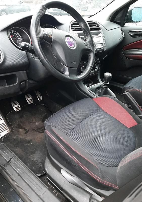 Gebraucht Fiat Bravo 90 PS (66 kW) 2008 Schwarz Kleinwagen