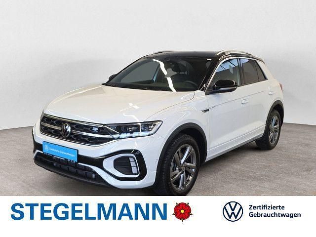 Pure white Gebraucht 2025 VW T-Roc R-line SUV | 28.930 € (Fairer Preis) - Bild 1/4