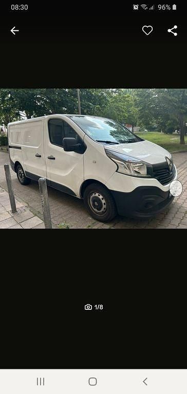 Gebraucht Renault Trafic Basis 121 PS (88 kW) 2018 Weiß Van / Kleinbus