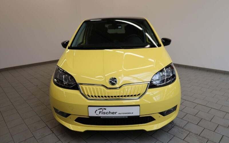 Gebraucht Skoda Citigo-e IV Best of 61 kW (83 PS) 2020 Gelb Kleinwagen