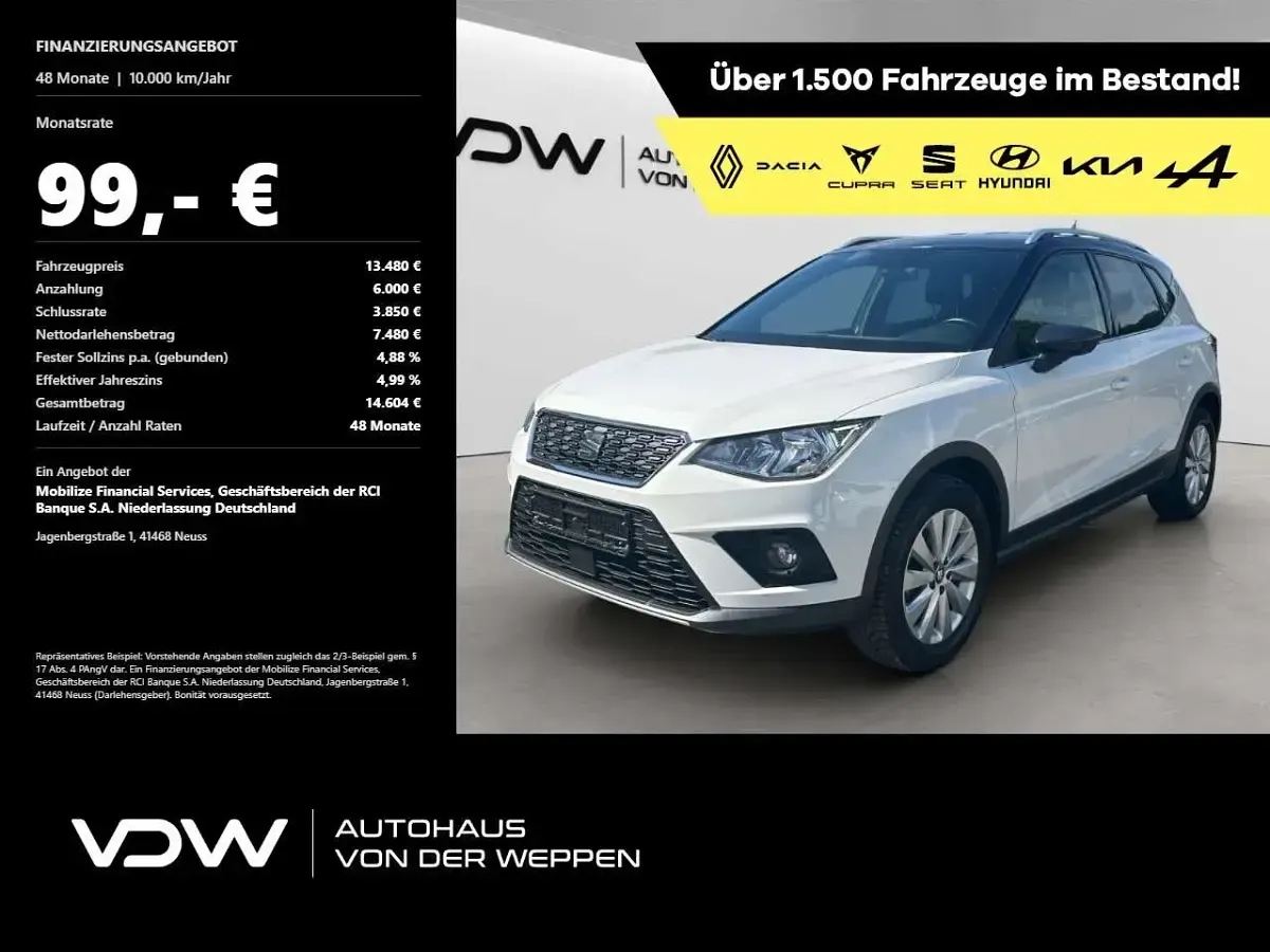 Gebraucht Seat Arona XCELLENCE 116 PS (85 kW) 2018 SUV