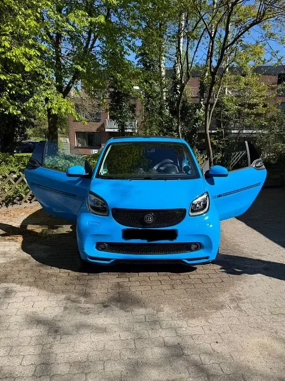 Gebraucht Smart ForTwo Cabrio Brabus Xclusive 109 PS (80 kW) 2017 Blau Cabrio