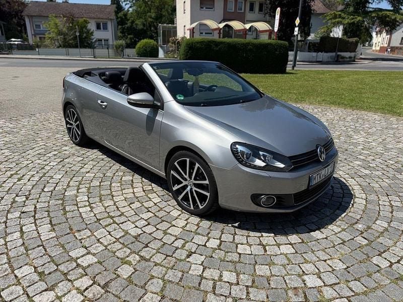 Silber Gebraucht 2011 VW Golf Cabriolet Cabrio | 7.900 € (Fairer Preis) - Bild 1/4