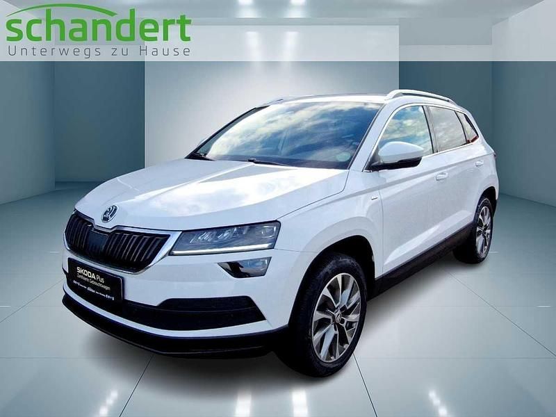 Candyweiss Gebraucht 2021 Skoda Karoq Clever SUV | 23.750 € (Fairer Preis) - Bild 1/4