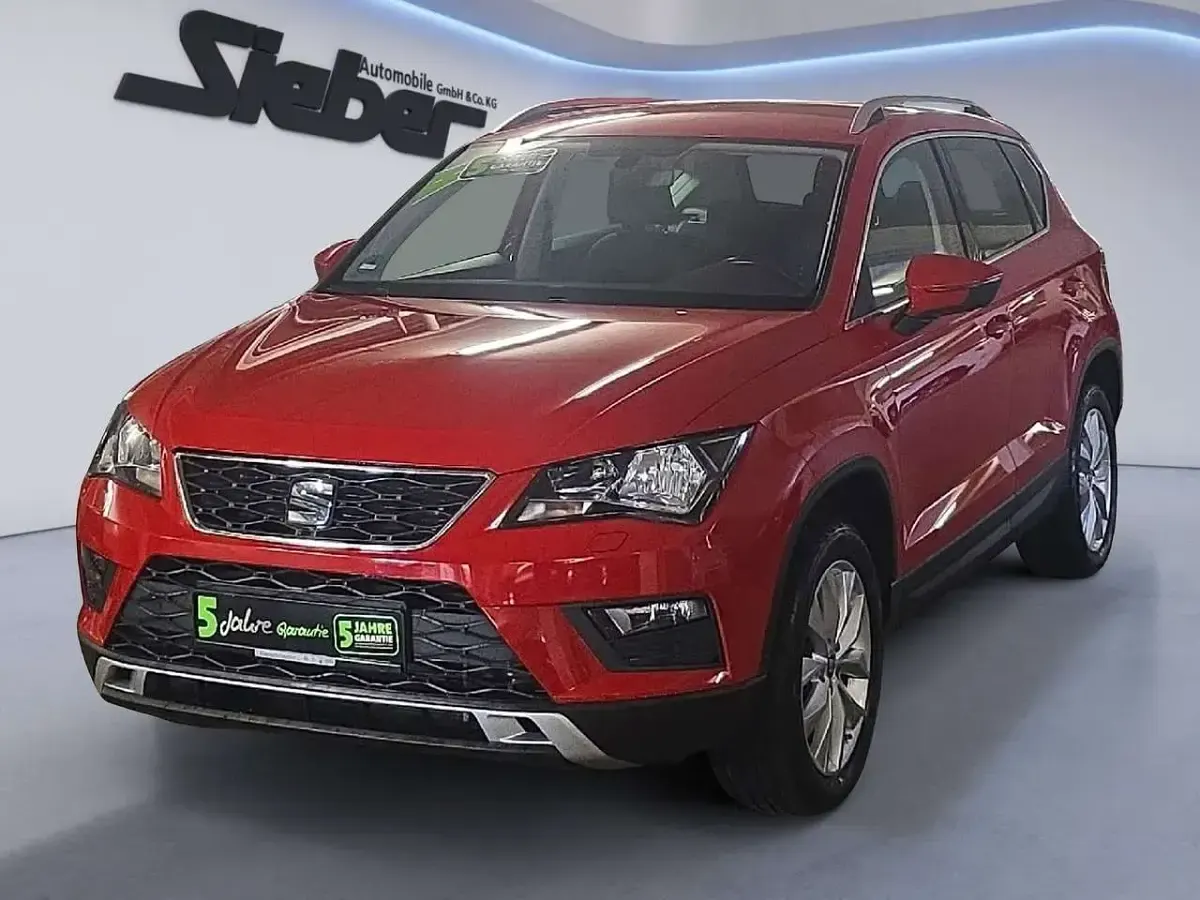 Gebraucht Seat Ateca Style 150 PS (110 kW) 2017 Pasion rot SUV
