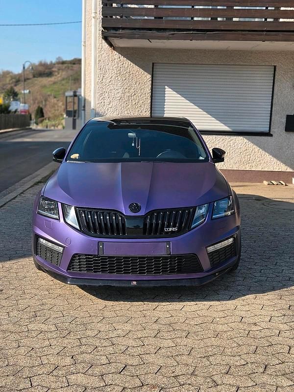 Gebraucht Skoda Octavia vRS 230 PS (169 kW) 2018 Schwarz Limousine